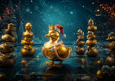 Lucky Ducky X-mas Review — The Merge Duck Puts On a Santa Hat