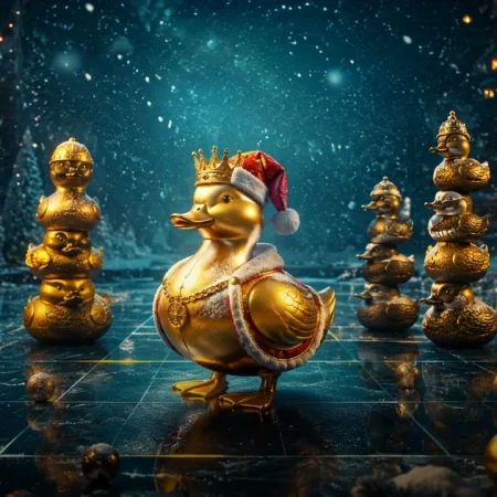 Lucky Ducky X-mas Review — The Merge Duck Puts On a Santa Hat