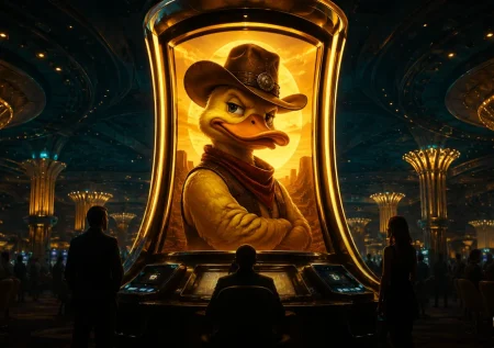 What the Duck by Konami: The Giant Cowboy Drake on Casino Floors