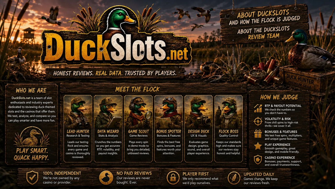 About the DuckSlots review team