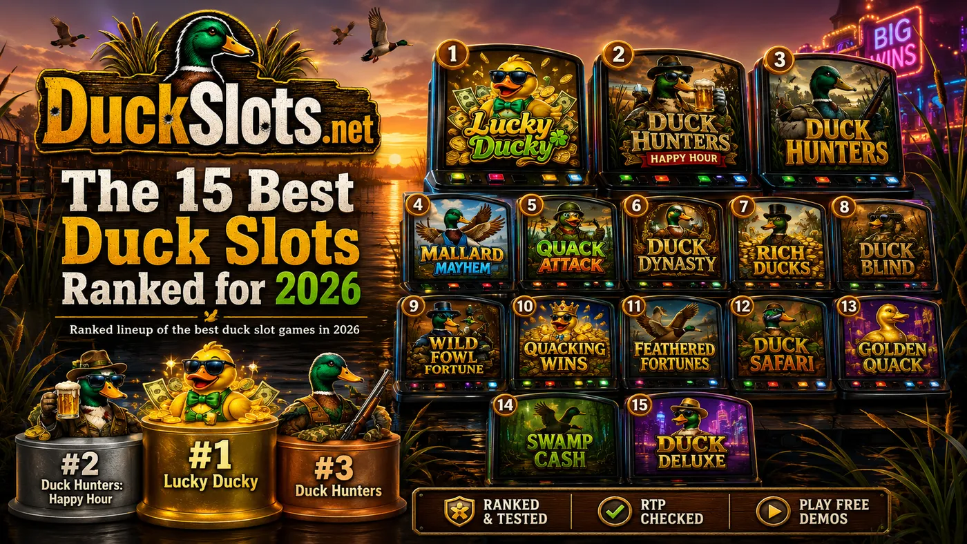 Ranked lineup of the best duck slot games in 2026
