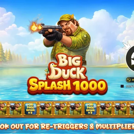 Recenze Big Duck Splash 1000 — exkluzivita Stake od Pragmatic Play s limitem 12 500× (2026)